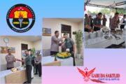 Momentum HUT Bhayangkara ke-78, Danramil Kec. Limapuluh dan Kec. Sail Sambangi Mapolsek Limapuluh