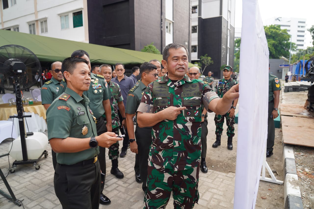 Sejahterakan Anggota, Kasad Ground Breaking Pembangunan Mess Bintara dan Tamtama Pengemudi