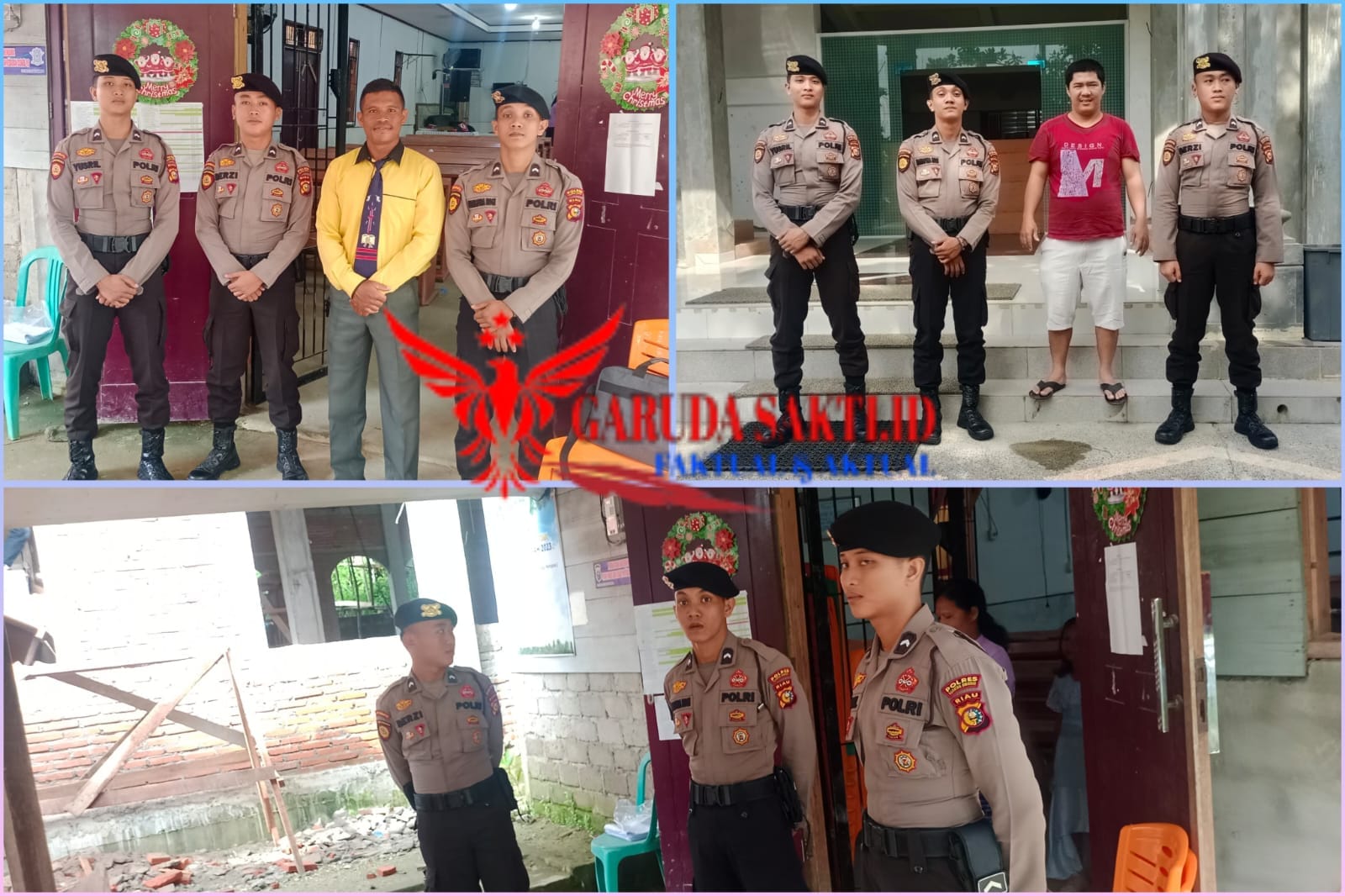 Sat Samapta Polres Kuansing Gelar Minggu Kasih Untuk Ciptakan Kondisi Aman