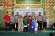 Polres Kuansing Gelar Doa Bersama dan Santunan Anak Yatim Peringati Tahun Baru Islam 1 Muharram 1446 H