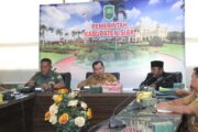 Kasdim 0322/Siak Hadiri Rapat Pembahasan Usulan Rekomendasi Cetak Sawah Baru di Bunga Raya
