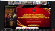 Lapas Pekanbaru Saksikan Pelantikan dan Pengambilan Sumpah Jabatan Pimpinan Tinggi Pratama
