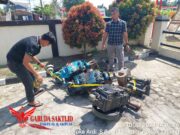 Gercap, Polsek Tapung Tangkap 3 Mesin Penambangan Ilegal di Desa Petapahan