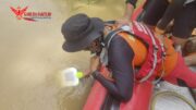 1 Org Nelayan dikabarkan Hilang tenggelam di Desa Tambak Kab. Inhu Tim SAR Gabungan masih melakukan Pencarian.