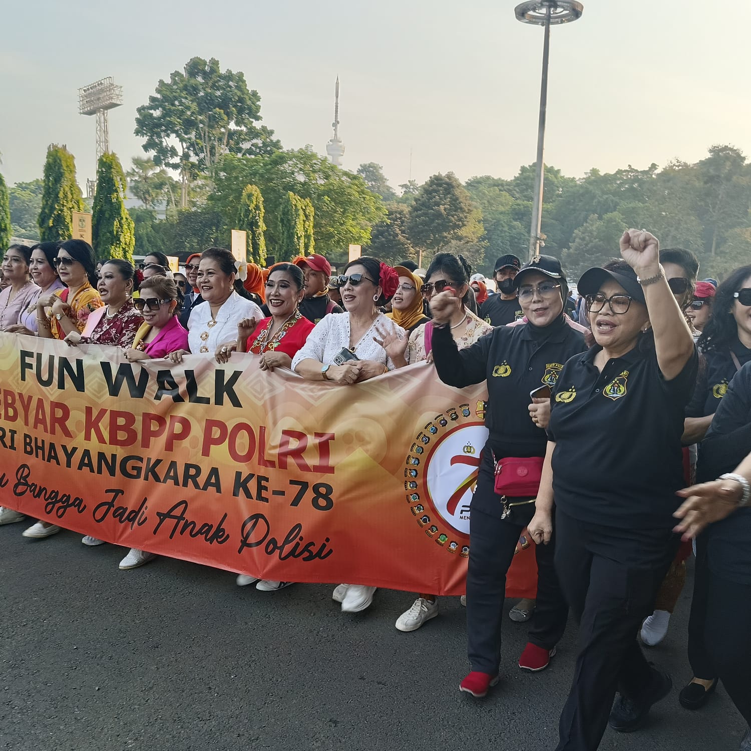 Gebyar KBPP Polri 2024 di GBK: Aku Bangga Jadi Anak Polisi