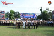 Polres Kampar Laksanakan Apel Gelar Pasukan Operasi Patuh Lancang Kuning 2024