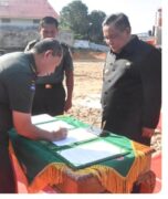 Danrem 031/Wira Bima Resmikan Groundbreaking Pembangunan Rumah Sakit Tentara TK.III