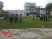 Polres Kuansing Gelar Apel Pengamanan Pembukaan Festival Pacu Jalur Kecamatan Benai Tahun 2024