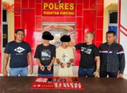 Ungkap Kasus Narkoba, Tim Mata Elang Sat ResNarkoba Polres Kuansing Bekuk Dua Orang Tersangka