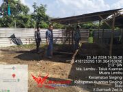 Polsek Singingi Lakukan Pengecekan Lokasi Diduga Tempat Penimbunan BBM Bersubsidi di Kelurahan Muara Lembu