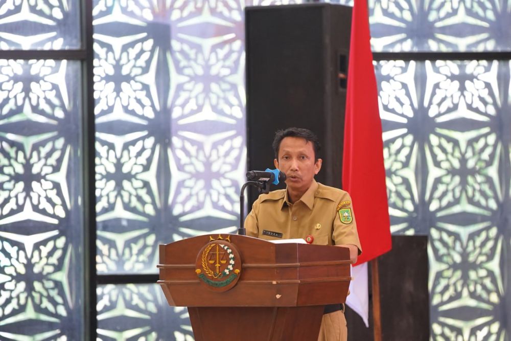 Hari Bhakti Adhyaksa ke-64, Indra: Mari Saling Mendukung Percepatan Pembangunan Riau