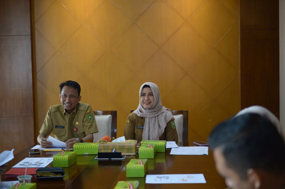 Renovasi Gedung Rawat Inap RSUD Arifin Achmad Ditargetkan Rampung November 2024