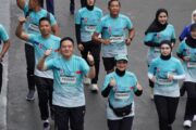 Kapolda Riau Ikut Lari Marathon Bhayangkara Run Bersama 10.000 Peserta
