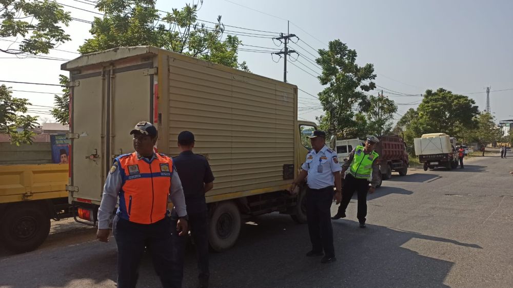 Tim Gabungan Kembali Gelar Razia Truk ODOL, Ini Lokasinya