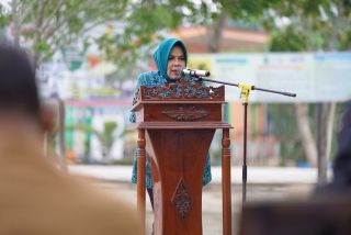 Wakili Riau Pada Perlombaan Perpustakaan Tingkat Nasional, Ketua TP PKK Apresiasi SMKN 6 Pekanbaru