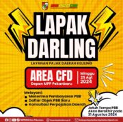 Bayar PBB-P2 Tanpa Denda, Akhir Pekan Ini Lapak Darling Hadir di Pekanbaru