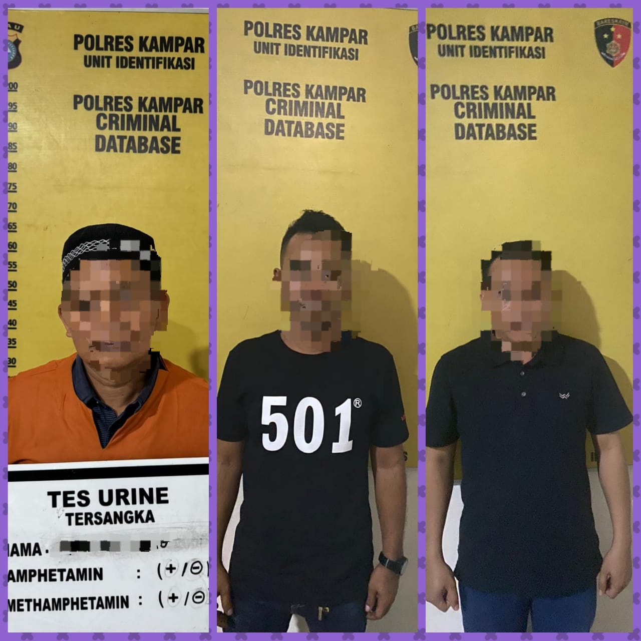 3 Pelaku Penipuan dan Penggelapan Uang Pembelian Lahan di Amankan Satreskrim Polres Kampar