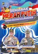 AYO IKUTI!! DITLANTAS POLDA RIAU GELAR LOMBA DESAIN HELM MERAH PUTIH