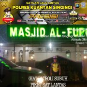 Sat Lantas Polres Kuansing Gelar Patroli Dini Hari dan Subuh Cegah Daerah Rawan Kecelakaan, Balap Liar, dan Kriminalitas