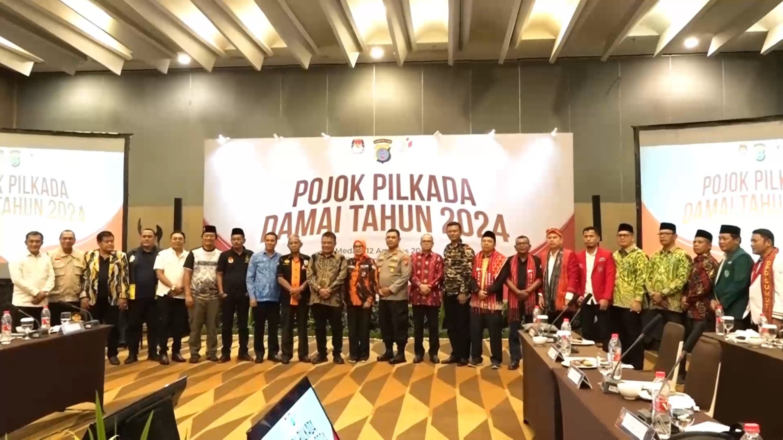 PW Pemuda Pujakesuma Sumut Nyatakan Diri Siap Dukung Pilkada Damai 2024