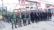 Polres Kuansing Gelar Apel Gabungan Pengamanan Pembukaan Event Pacu Jalur Tradisional 2024 Kabupaten Kuansing