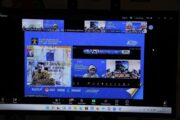 LAPAS PEKANBARU IKUTI KEGIATAN SOSIALIASAI DRAFT PERATURAN MENTERI HUKUM DAN HAM SECARA VIRTUAL