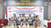 Polres Kuansing Gelar Evaluasi dan Asistensi Pembangunan Zona Integritas (ZI)