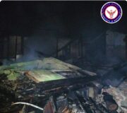 Si Jago Merah Mengamuk, Rumah Warga di Kualu Hangus Terbakar