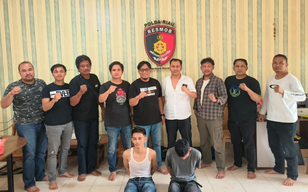 Begal Viral Beraksi di Pekanbaru Ditangkap