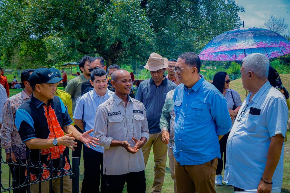 Deputi Bappenas RI Tinjau Kawasan Candi Muara Muara Takus, Ini Tujuannya