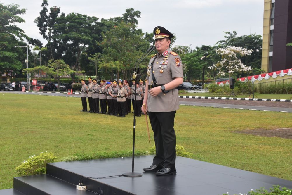 Kapolda Riau Pimpin Peringatan Hari Juang Polri 2024