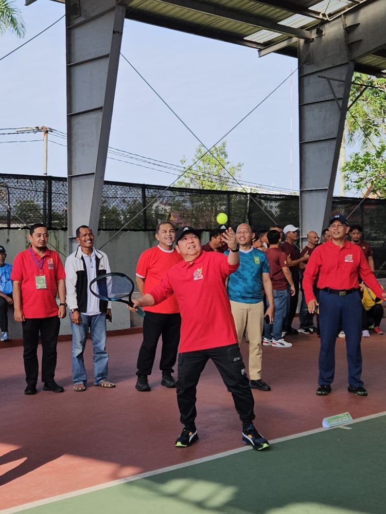 Meriahkan HUT ke-67 Riau, Pemprov Gelar Kejuaraan Tenis Lapangan