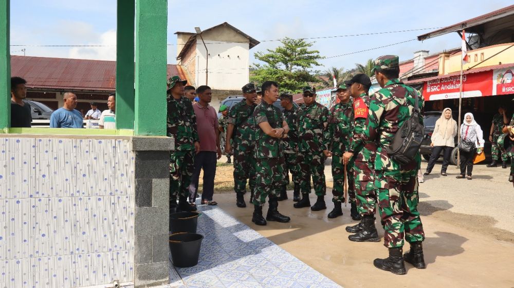 Pangdam I/BB Cek Langsung Persiapan Terakhir Jelang Penutupan TMMD ke-121