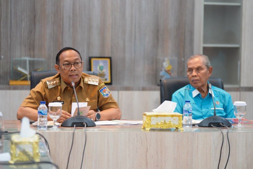 Pj Gubernur Riau Rapat Bersama KONI dan Dispora, Ini Tujuannya