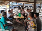 Melalui Cooling System Kapolsek Kampar Kiri Hilir Mengajak Masyarakat Tidak Terlibat Politik Uang 