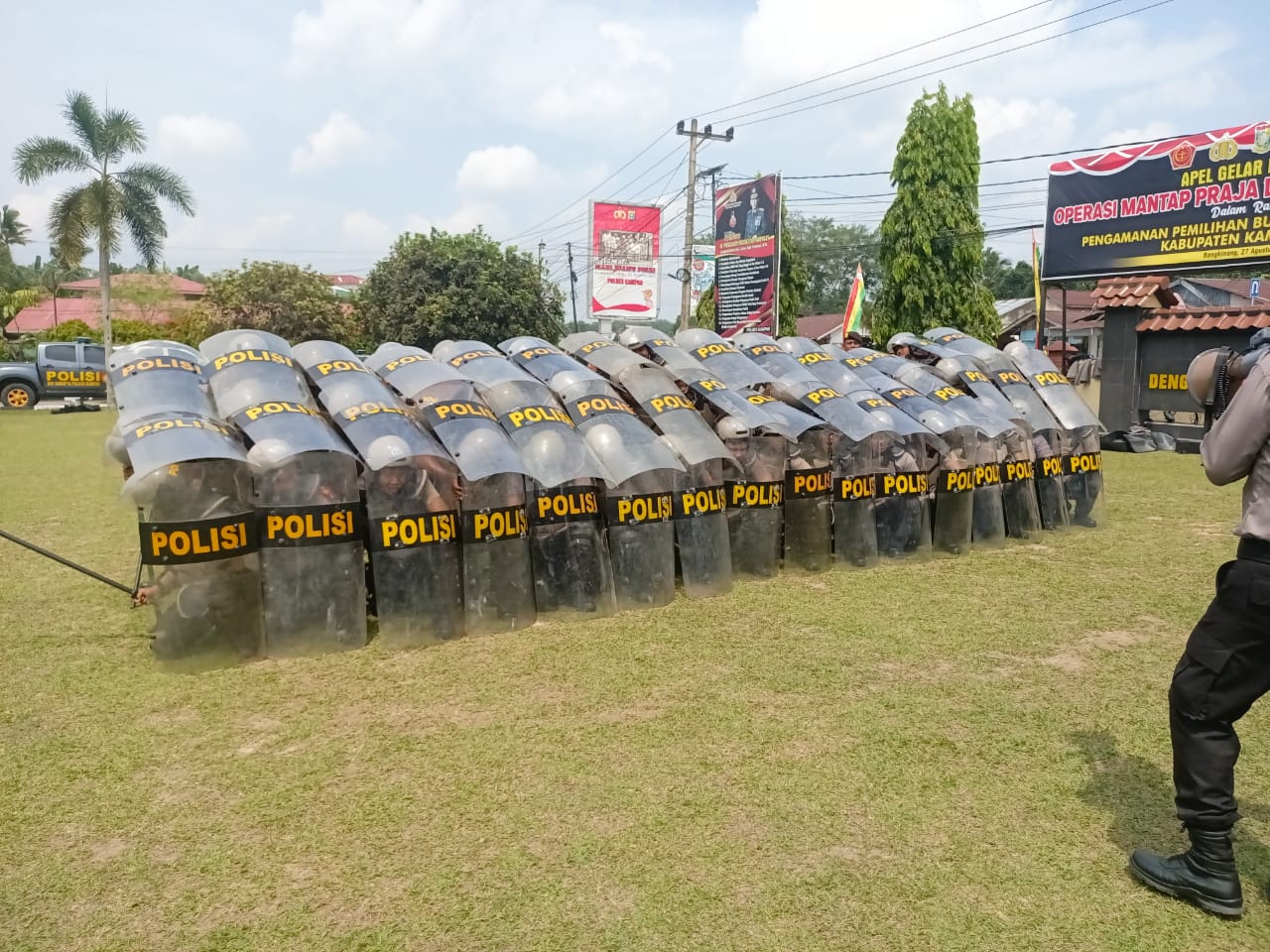 Cooling System, Satuan Samapta Polres Kampar Tiada Hari Tanpa Latihan