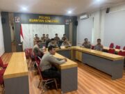 Polres Kuansing Gelar Pembinaan Rohani Islam: Pembacaan Yasin dan Tausiah Agama secara Virtual