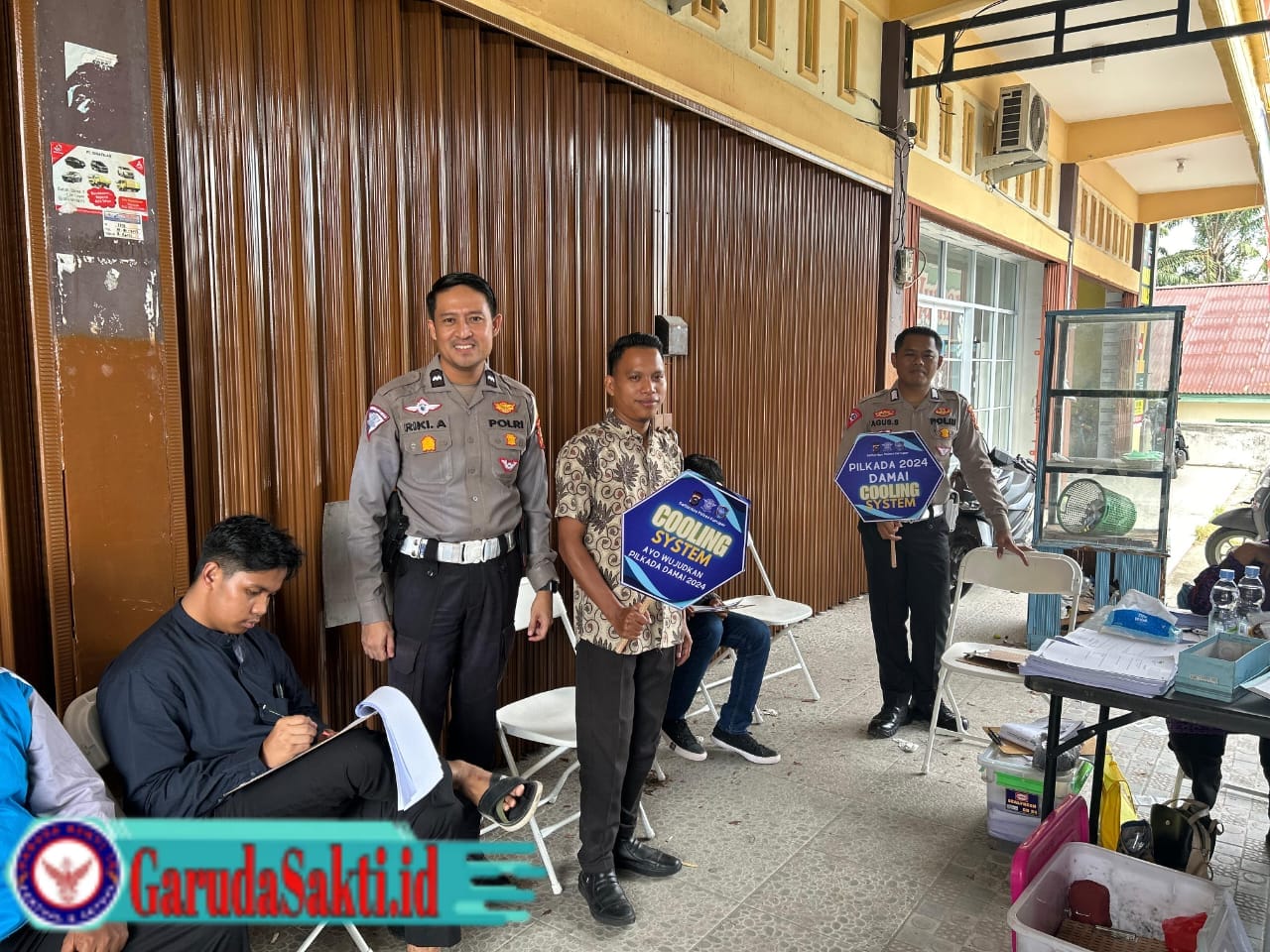 Satlantas Polres Gencar laksanakan Cooling System di Samsat Tapung