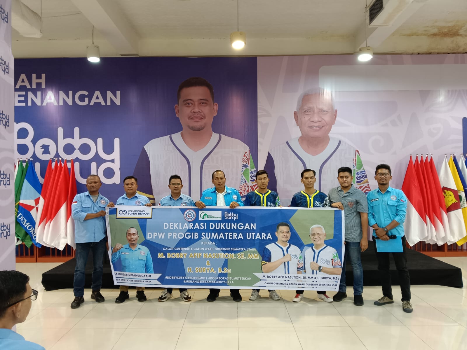 PROGIB SUMUT Deklarasi Dukungan Bobby-Surya Jadi Gubernur Sumatera Utara 2024