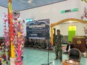 Satgas Pamtas Yonarmed 11 Kostrad Hadiri Maulid Nabi Muhammad SAW, Perkuat Kebersamaan di Perbatasan