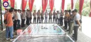 Kapolres Pimpin Apel Pengecekan dan TFG Jelang Penetapan Paslon Pilkada 2024 dan Cabut Nomor Urut Paslon