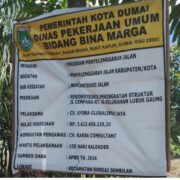 Proyek Peningkatan Jalan Lingkungan Rabat Beton Kelurahan Lubuk Gaung, Ricky: Kami Laksanakan Sesuai RAB Dan Bestek 
