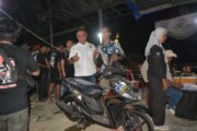 Bobby Nasution Berikan Hadiah Satu Unit Sepeda Motor di Gastrack Madina