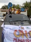 Usai Cabut Nomor Paslon 01 Harun- Ichwan Gelar Pawai