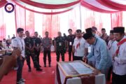 Polres Kampar Pimpin Pengamanan Pencabutan Nomor Urut Paslon Bupati Dan Wakil Bupati Kampar
