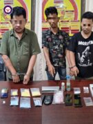 Mantap! Polsek Siak Hulu Tangkap Tiga Pelaku Narkoba Sabu-sabu 11,38 Gram dan Pil Ekstasi 208,22 Gram