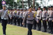Polres Kuansing Gelar Apel Kesiapan Pengamanan Kampanye Pilkada 2024 di Kabupaten Kuansing