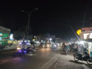 Belasan Tahun Lampu Jalan Kota Bagan Batu Mangkrak Alias Tak Fungsi