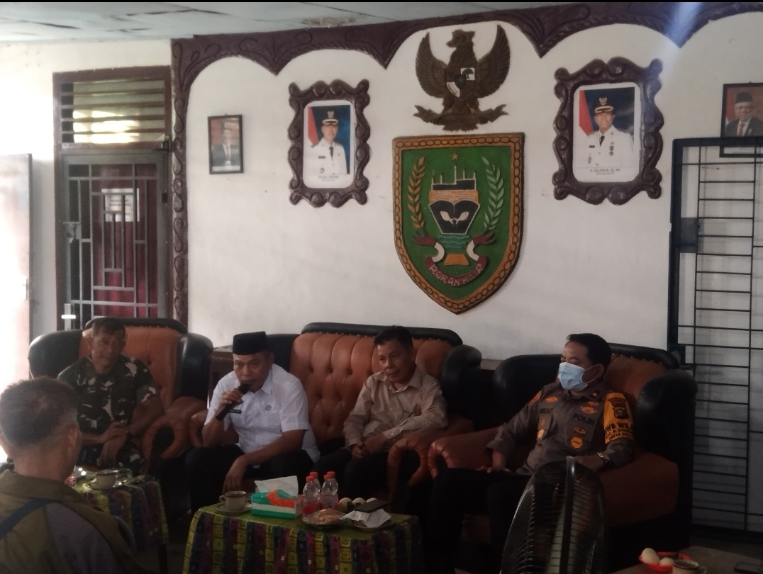 Polsek Bagan Sinembah Polres Rokan Hilir Gelar Kegiatan Cooling System Pemilu Damai Tahun 2024