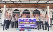 Sat Lantas Polres Kuansing Gelar Bakti Sosial Religi Dalam Rangka Hari Lalu Lintas Bhayangkara Ke-69